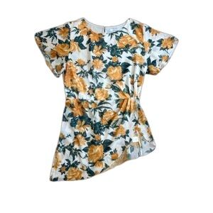 Mittoshop Women’s Asymmetrical blouse or could be worn as dress Size M